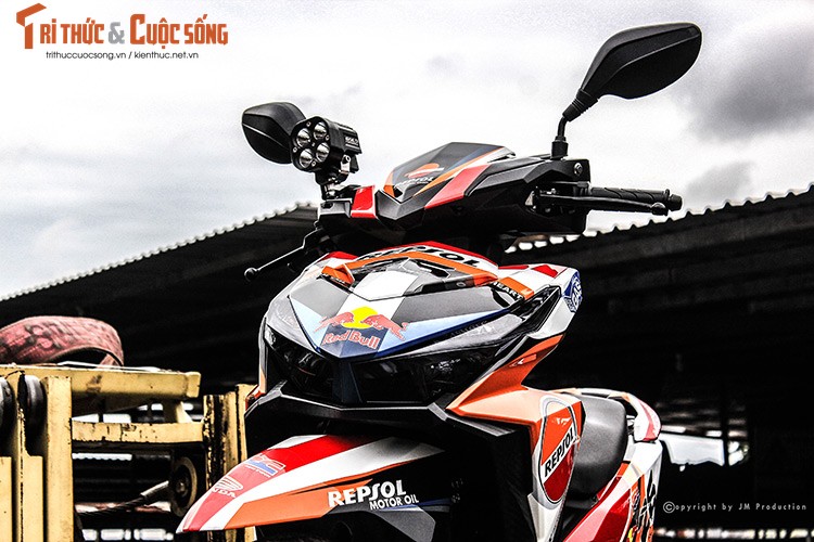 Honda Click 125i ban do Repsol 